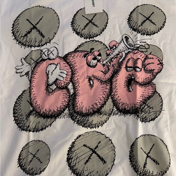 Comme Des Garcons x KAWS shirt size L NWT - Picture 2 of 6